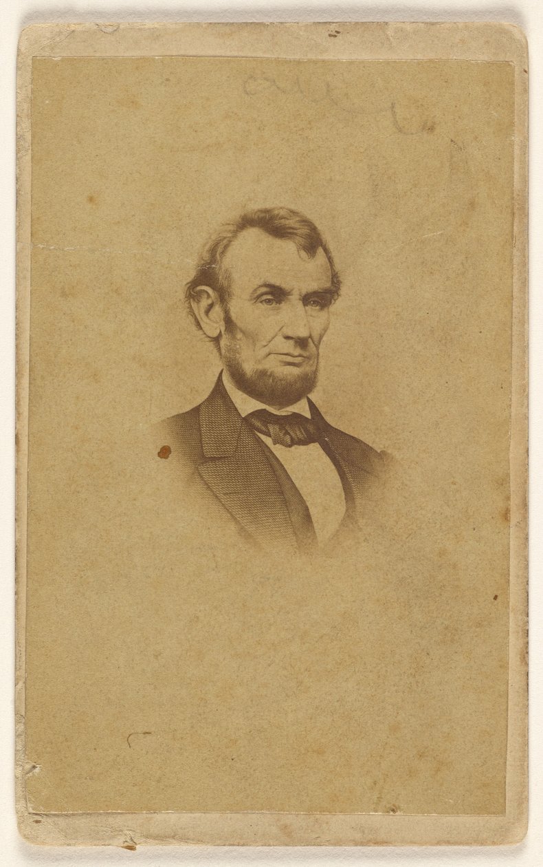 [Grabado de Abraham Lincoln según una fotografía de Mathew B. Brady] de Mathew B. Brady