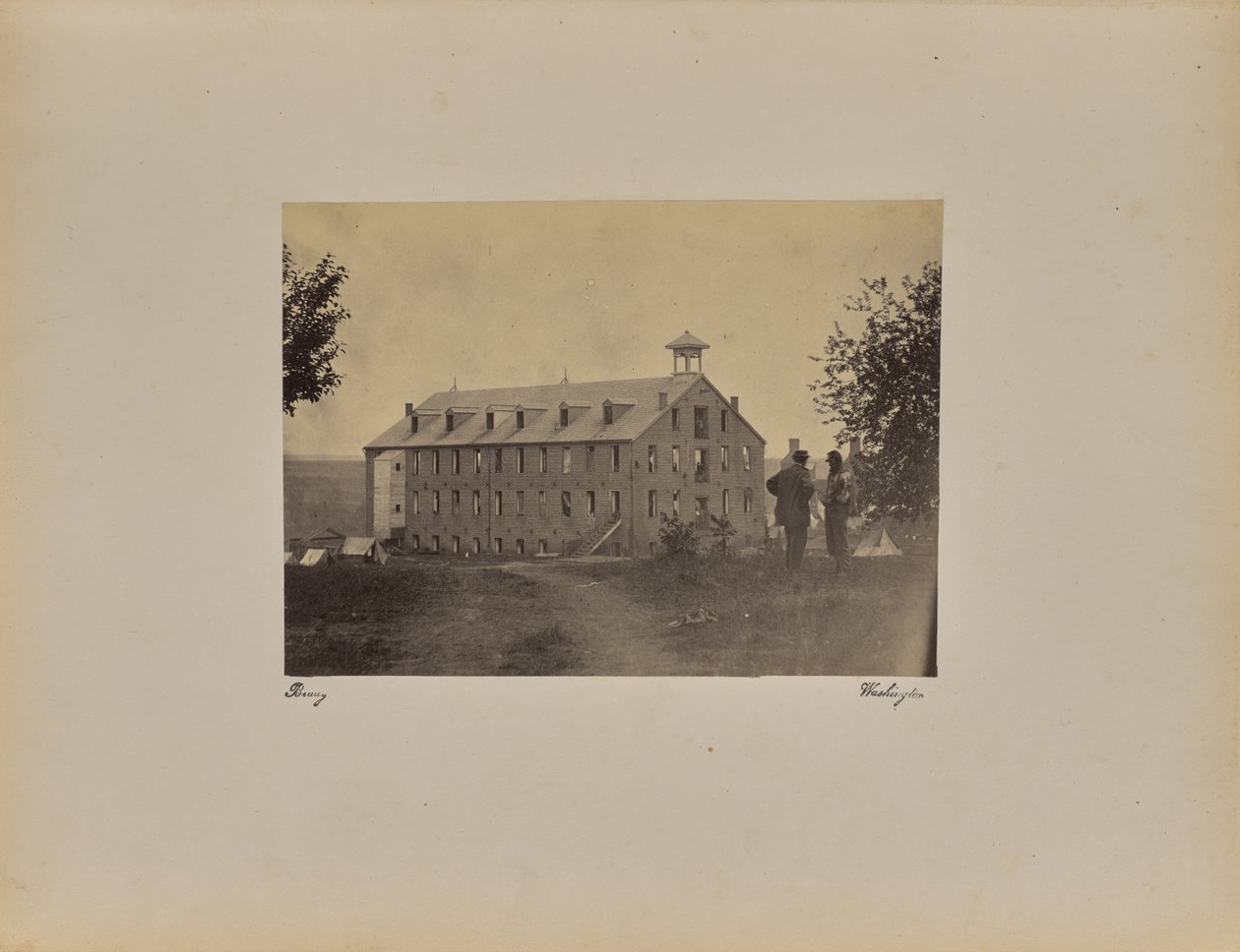 Prisión de Libbey [sic] de Mathew B. Brady