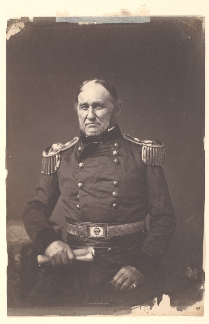 General de División David E. Twiggs de Mathew B. Brady