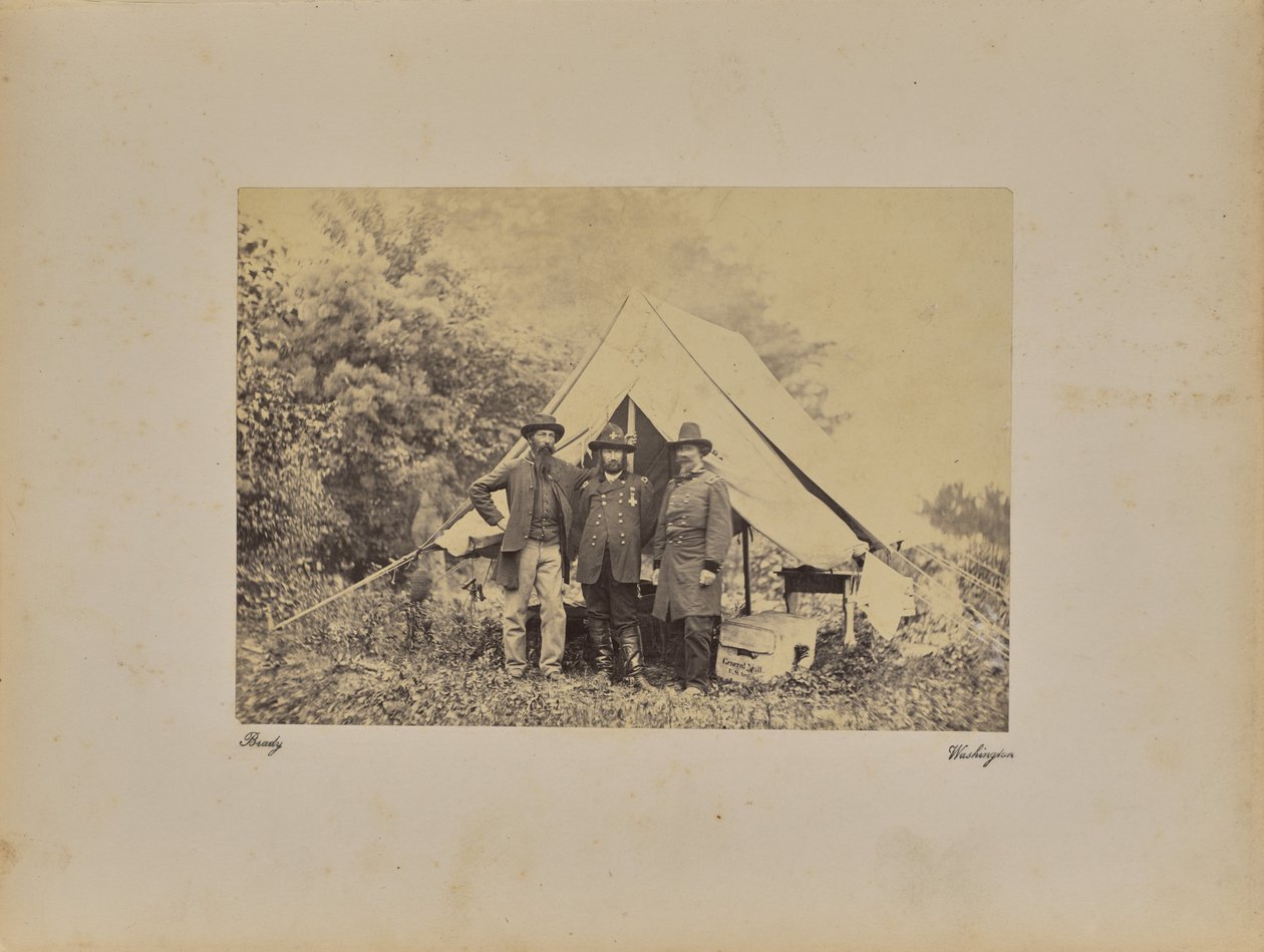 Martindale y Russell y Neil [sic] de Mathew B. Brady