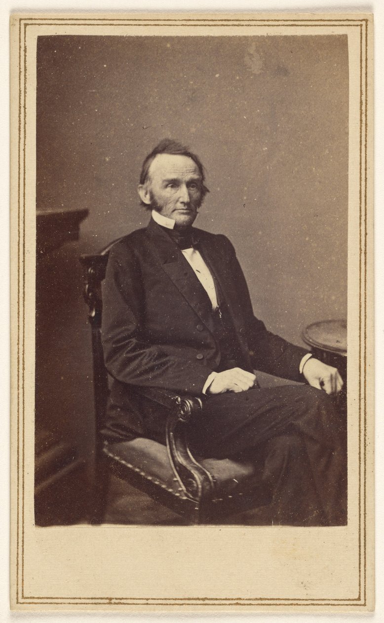 Montgomery Blair, director general de Correos de Mathew B. Brady