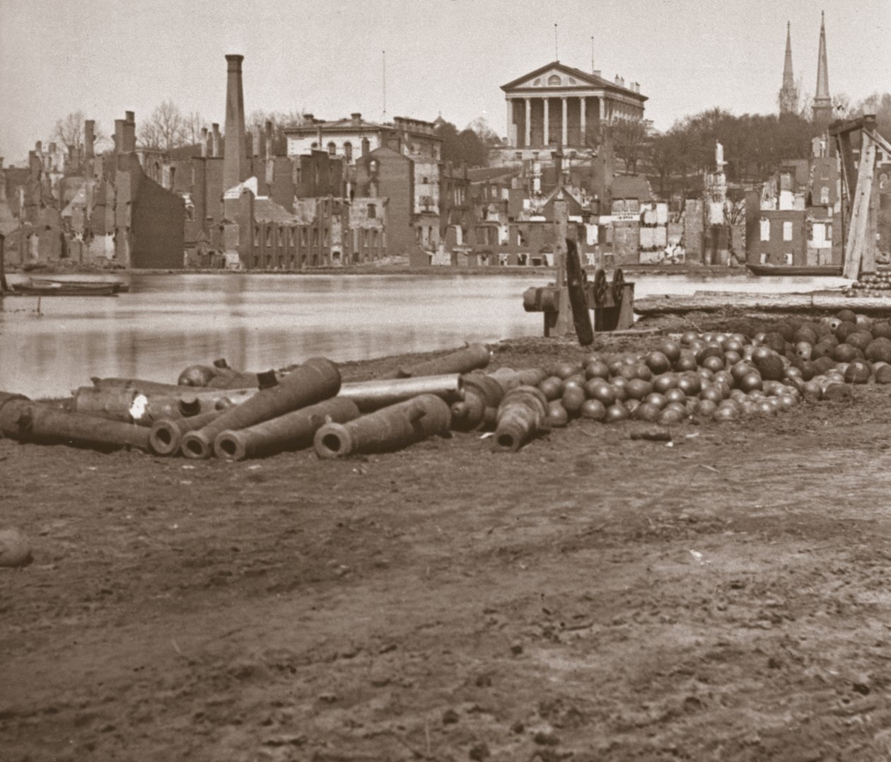 Ruinas de Richmond, Virginia de Mathew Brady