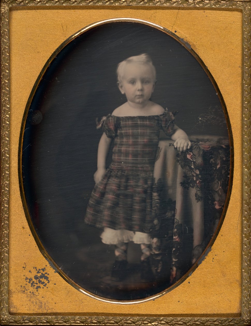 Retrato sin título de un niño de Mathew Brady