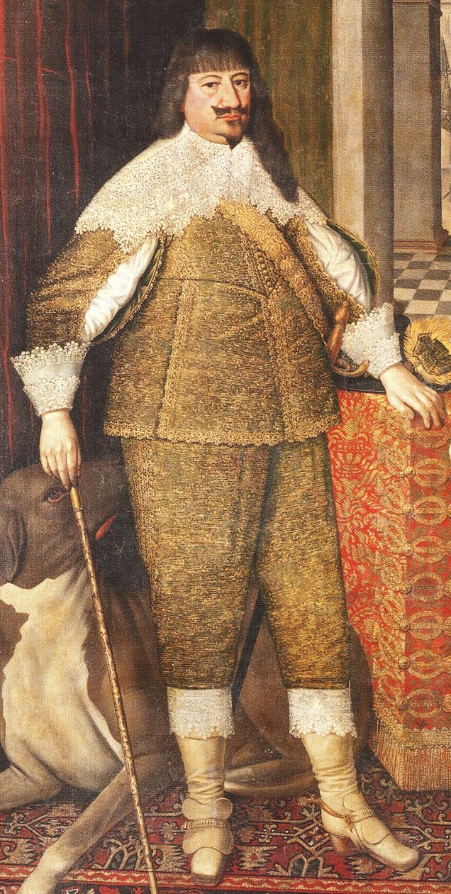 Retrato de Jorge Guillermo, Elector de Brandemburgo detalle de Mathias Czwiczek