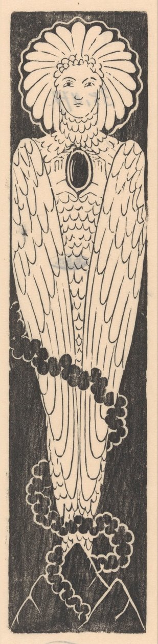 Pájaro con cabeza de mujer
El Cazador: Pájaro de la verdad (título original) de Mathieu Lauweriks