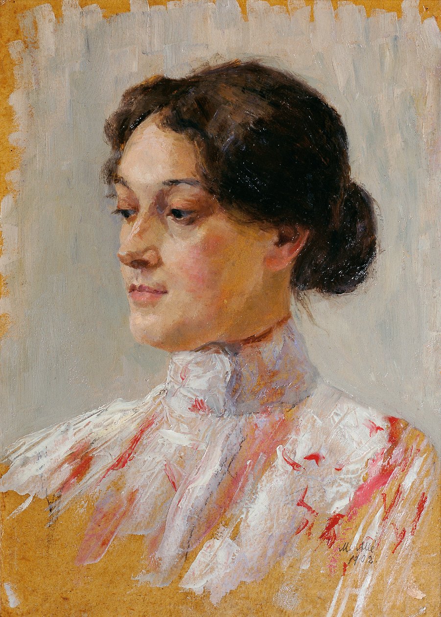 retrato de una niña de Mathilde Sitta Allé