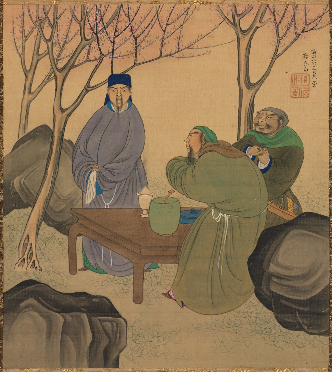 Romance de los Tres Reinos, 1800s de Matsumura Goshun