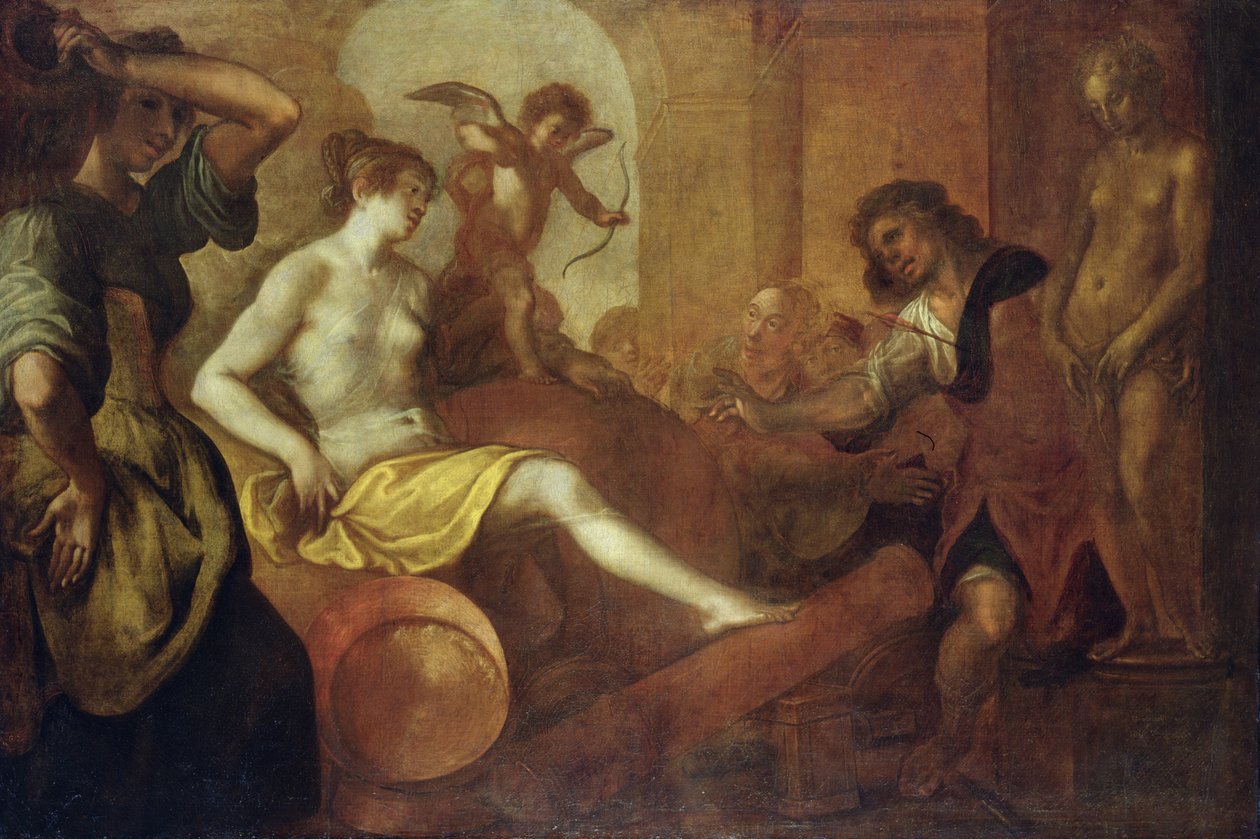 Venus en el taller de Pigmalión de Mattaeus Gundelach