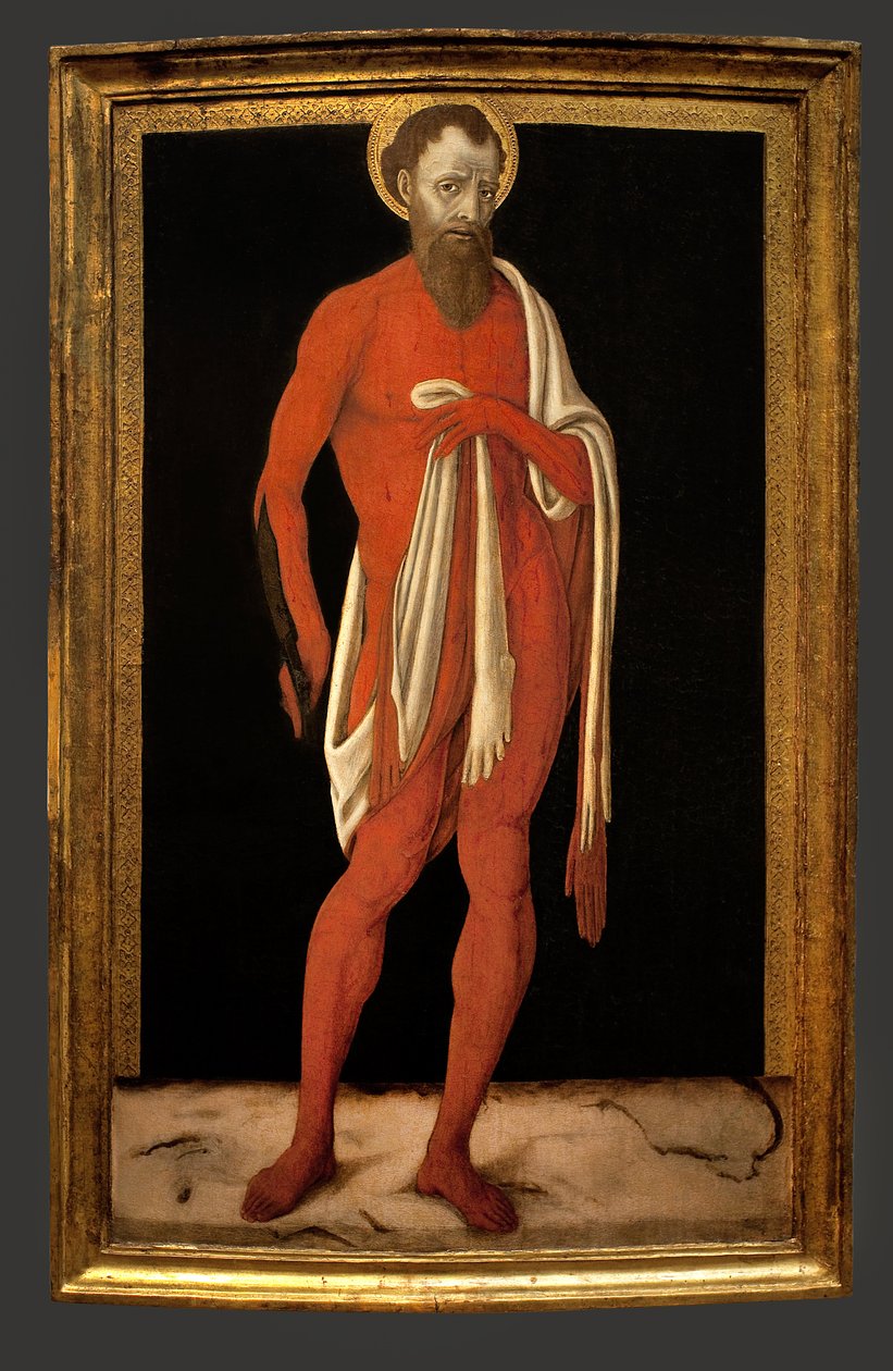 San Bartolomé, el apóstol de Matteo di Giovanni di Bartolo