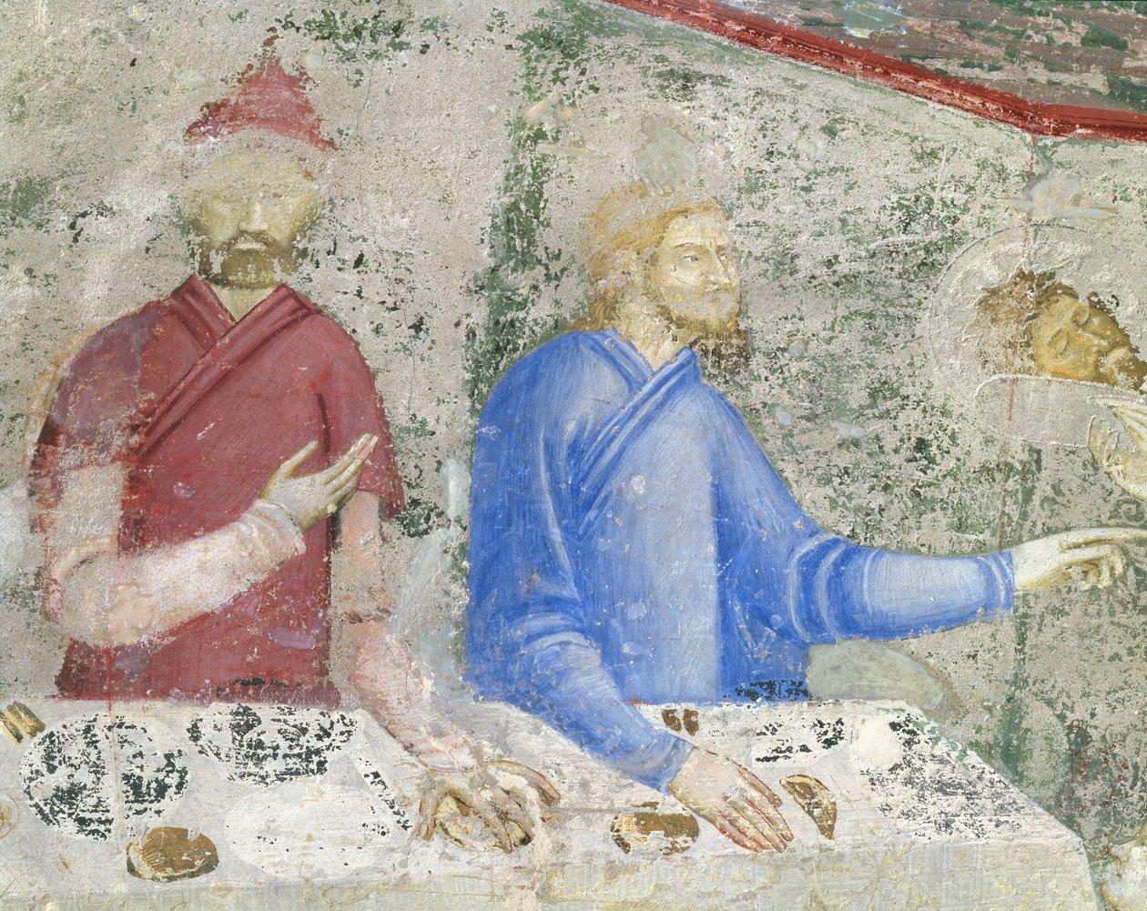 La fiesta de Herodes (detalle) de Matteo Giovanetti
