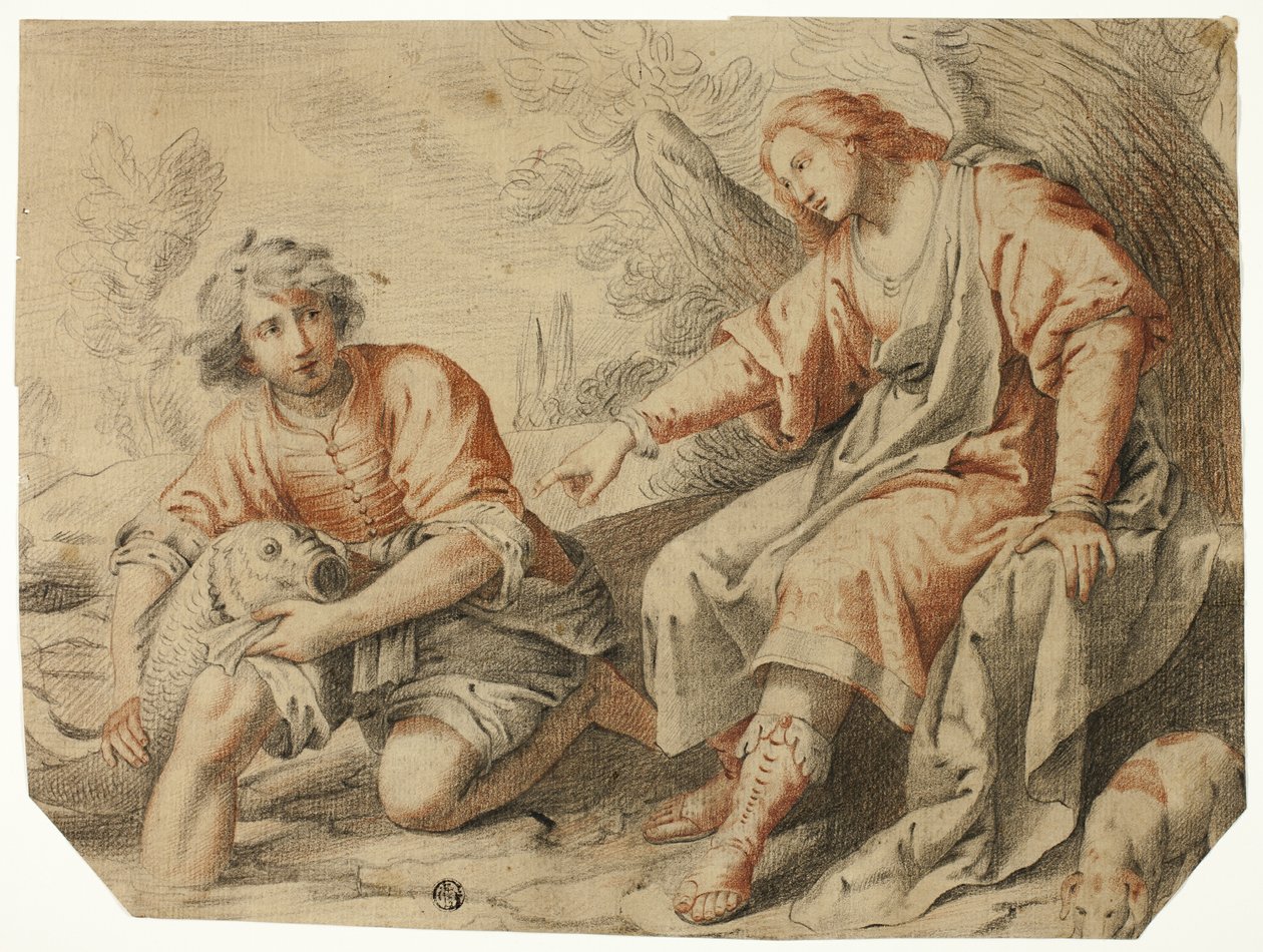 Tobías y el ángel de Matteo Rosselli