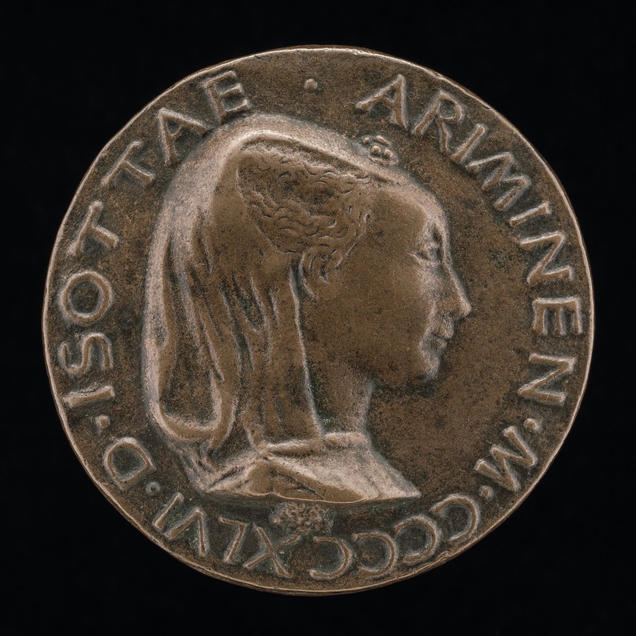 Isotta degli Atti, 1432-1474, Amante 1446, luego Esposa después de 1453, de Sigismondo Malatesta de Matteo di Andrea de Pasti