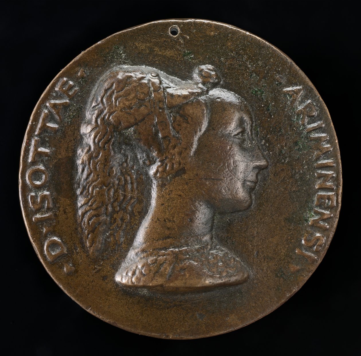 Isotta degli Atti, 1432-1433-1474, amante 1446, luego esposa después de 1453, de Sigismondo Malatesta de Matteo di Andrea de Pasti