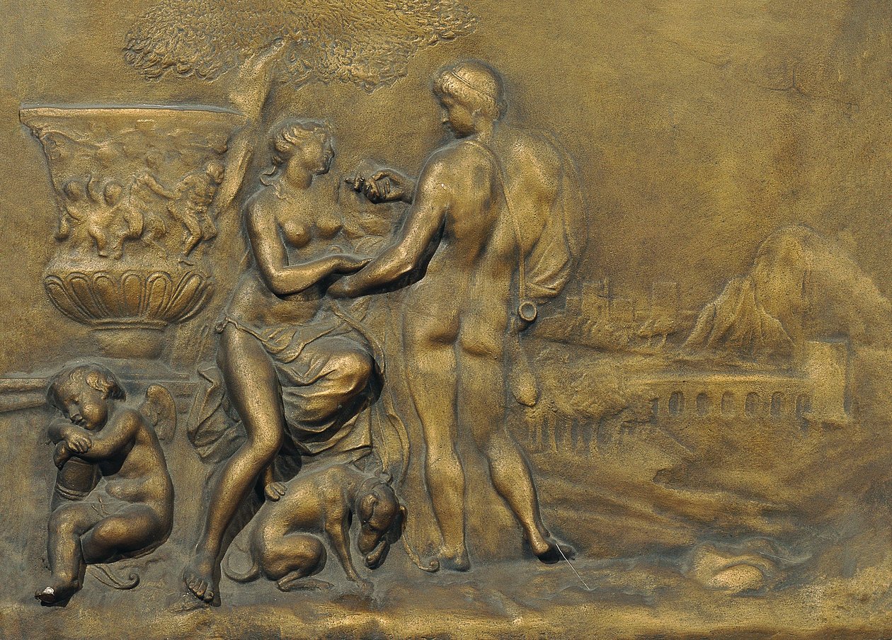 Venus y Adonis de Matthäus Donner