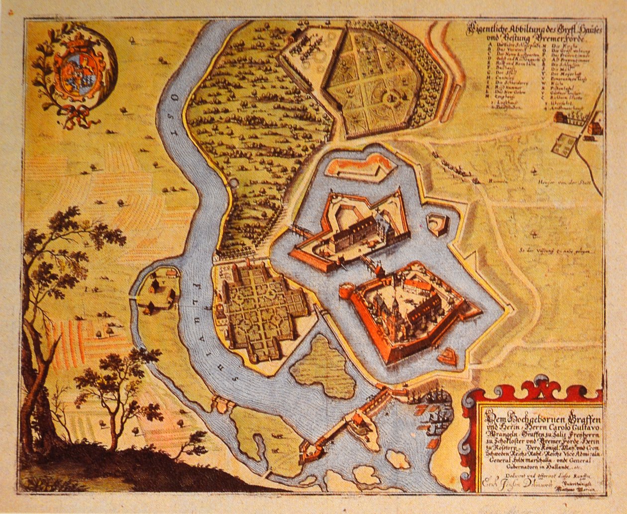 Bremervörde, Baja Sajonia, Alemania de Matthaus Merian