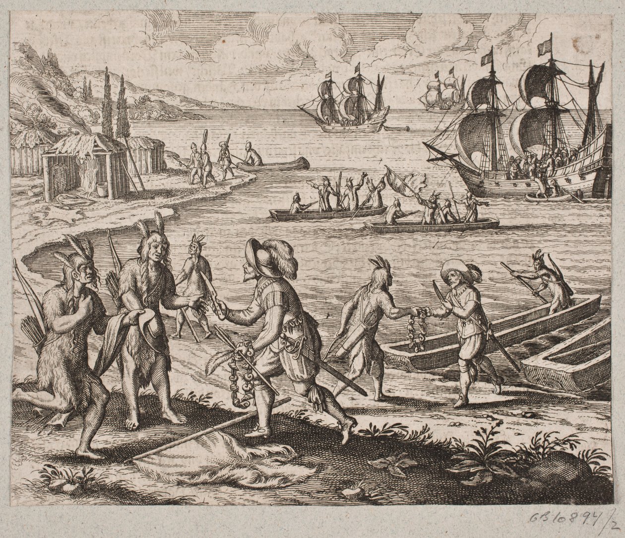 Sådan blev en naturhavn afhændet til de udsendte englændere de Matthäus Merian d.Æ.