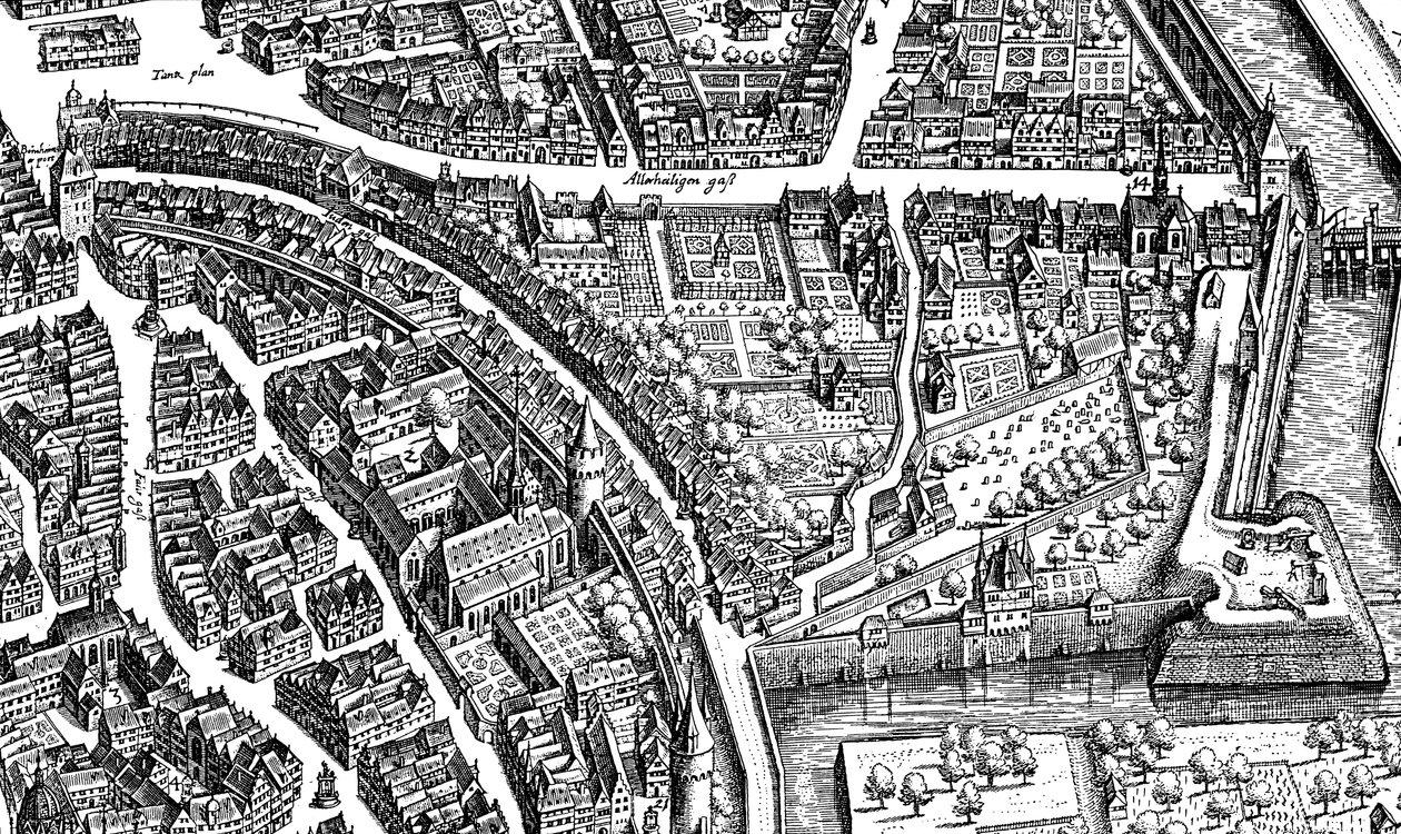 Fráncfort del Meno, Alemania de Matthaus Merian