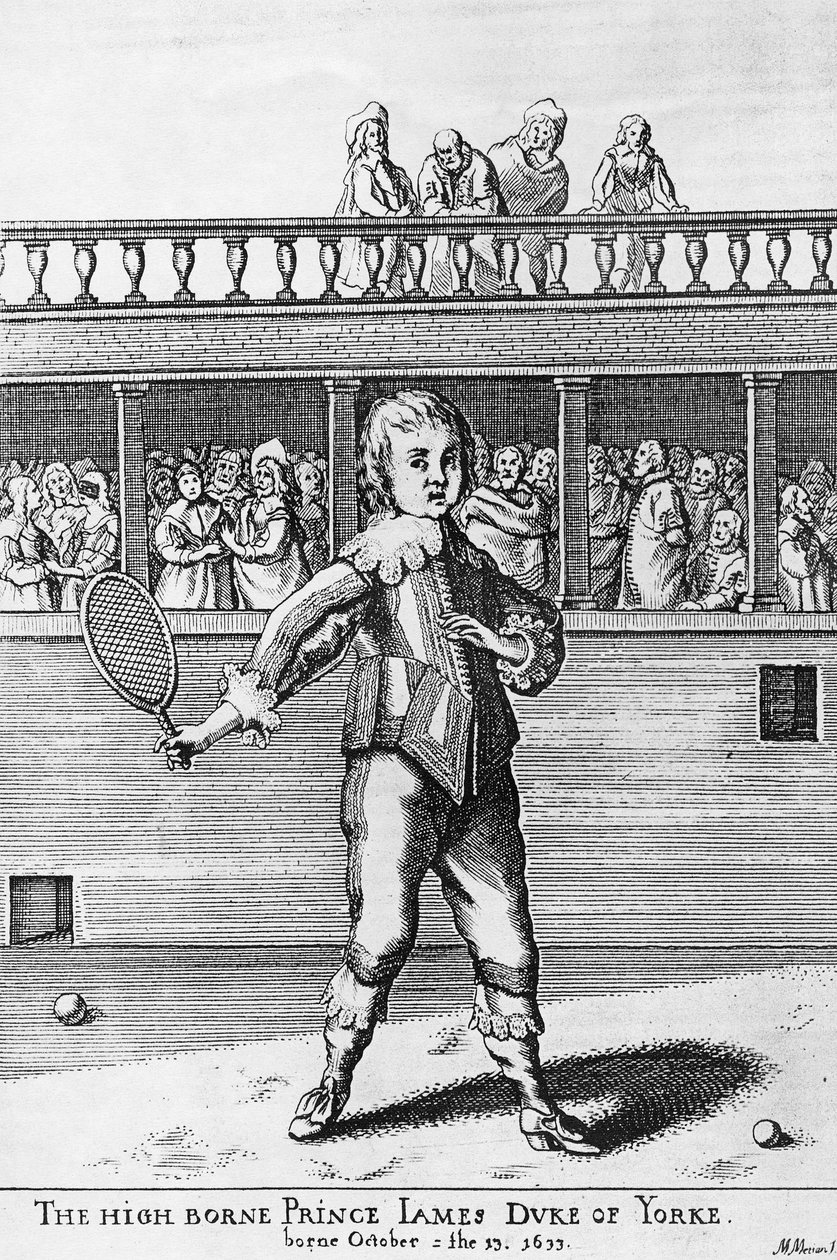Príncipe James - Duque de York de Matthaus the Elder Merian