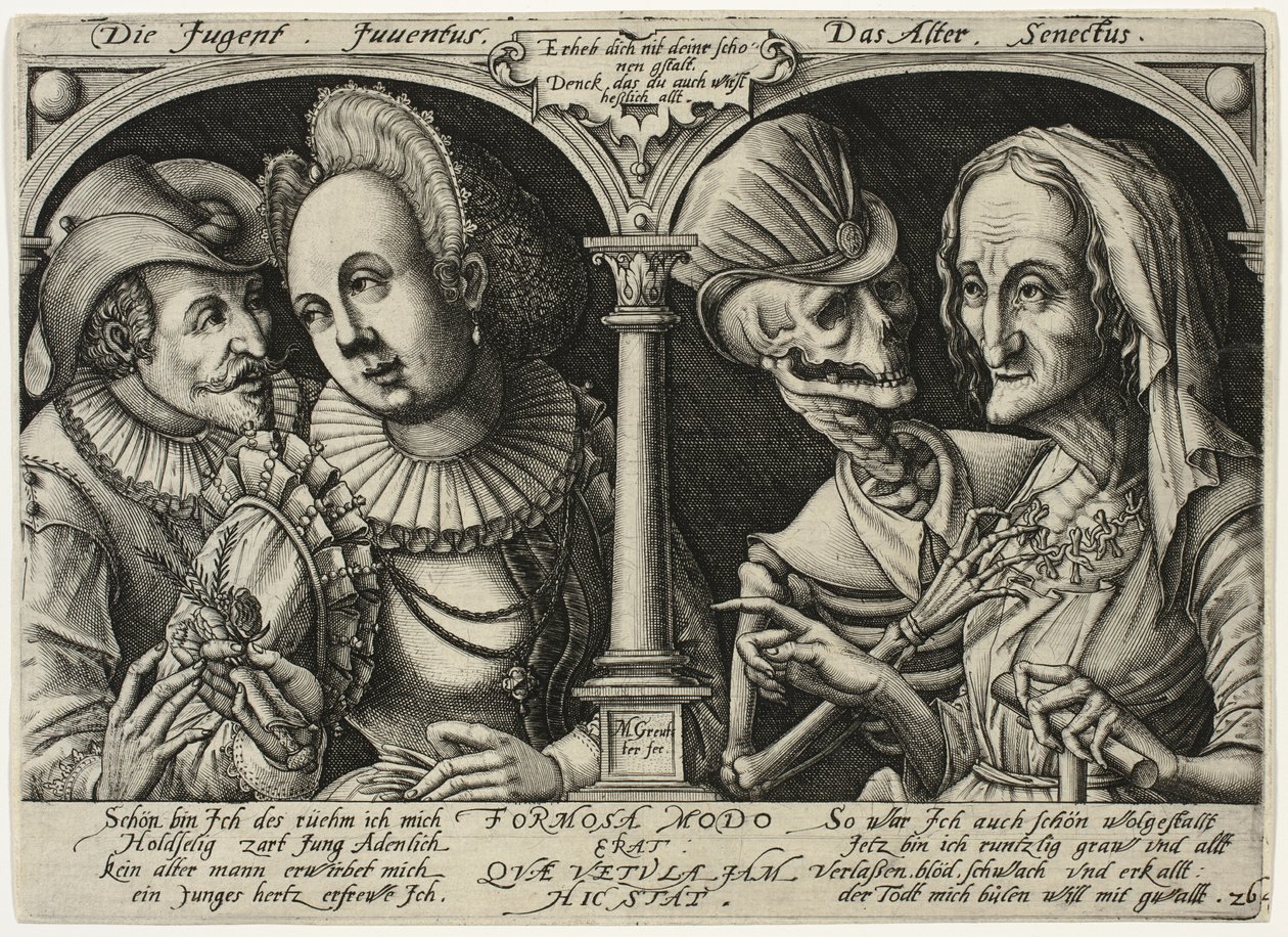 Juventud y vejez de Matthaus Greuter