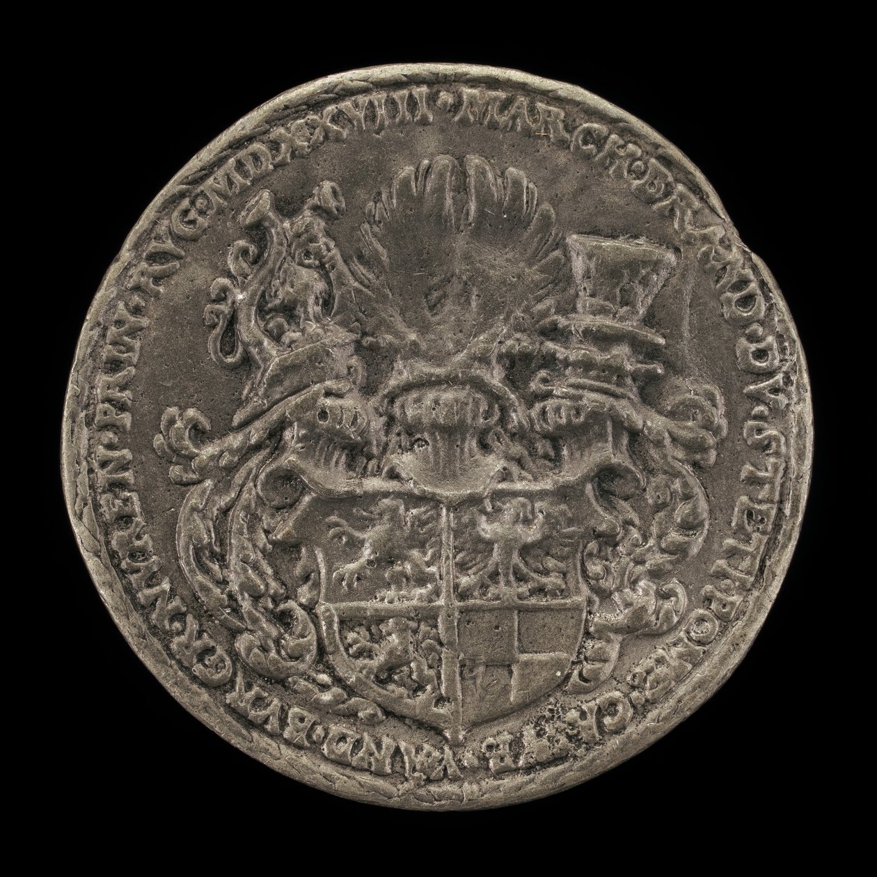 Blasón de armas [reverso], 1528 de Matthes Gebel