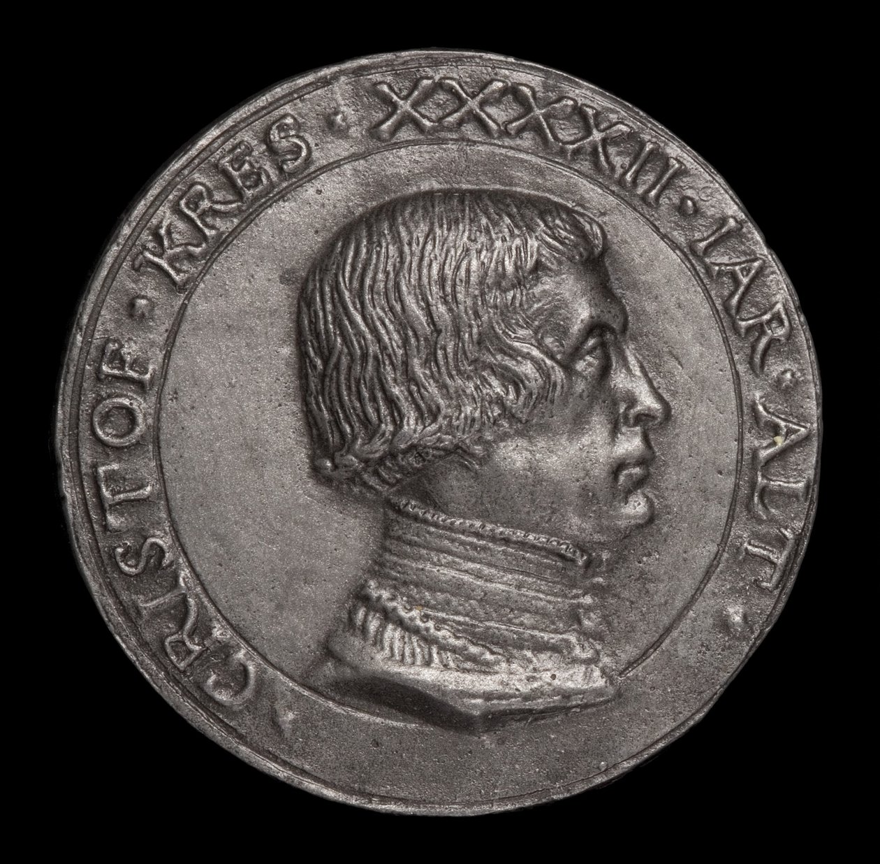 Christoph Kress von Kressenstein,1484-1535, Patricio y Diplomático [anverso], 1526 de Matthes Gebel
