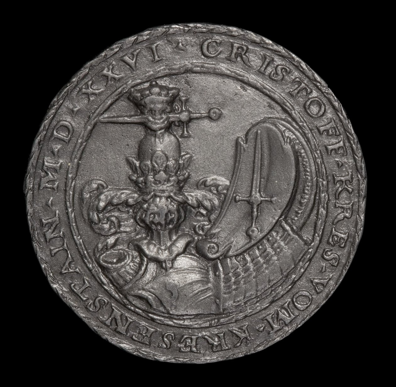 Escudo de armas [reverso] de Matthes Gebel