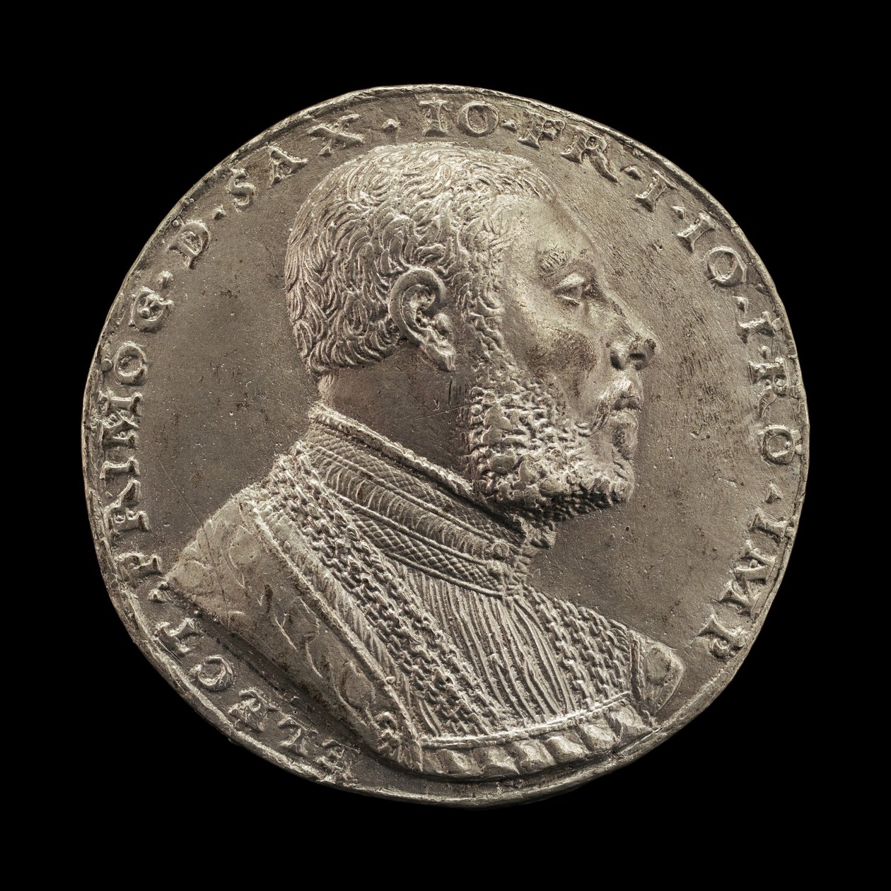 Johann Frederich, Elector de Sajonia, 1532 [anverso], c. 1532 de Matthes Gebel