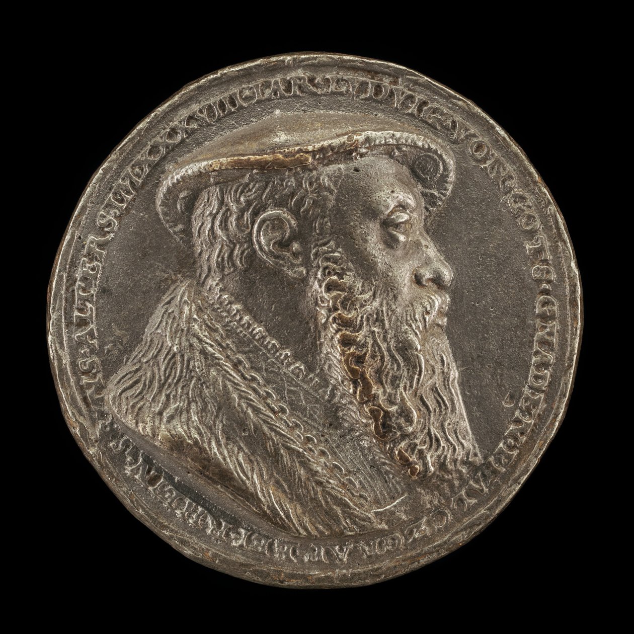 Ludwig X, 1495-1545, Duque de Baviera 1514 [anverso], 1535 de Matthes Gebel