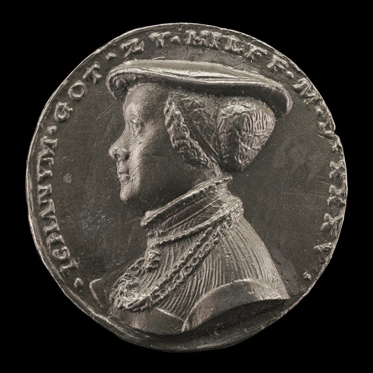 Magdalena Rummel, esposa de Lorenz Staiber 1509 [reverso] de Matthes Gebel