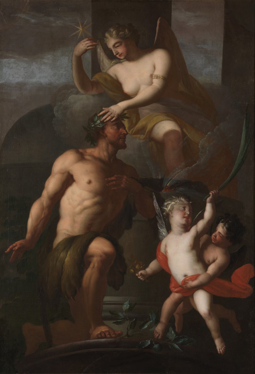 La apoteosis de Hércules de Mattheus Terwesten