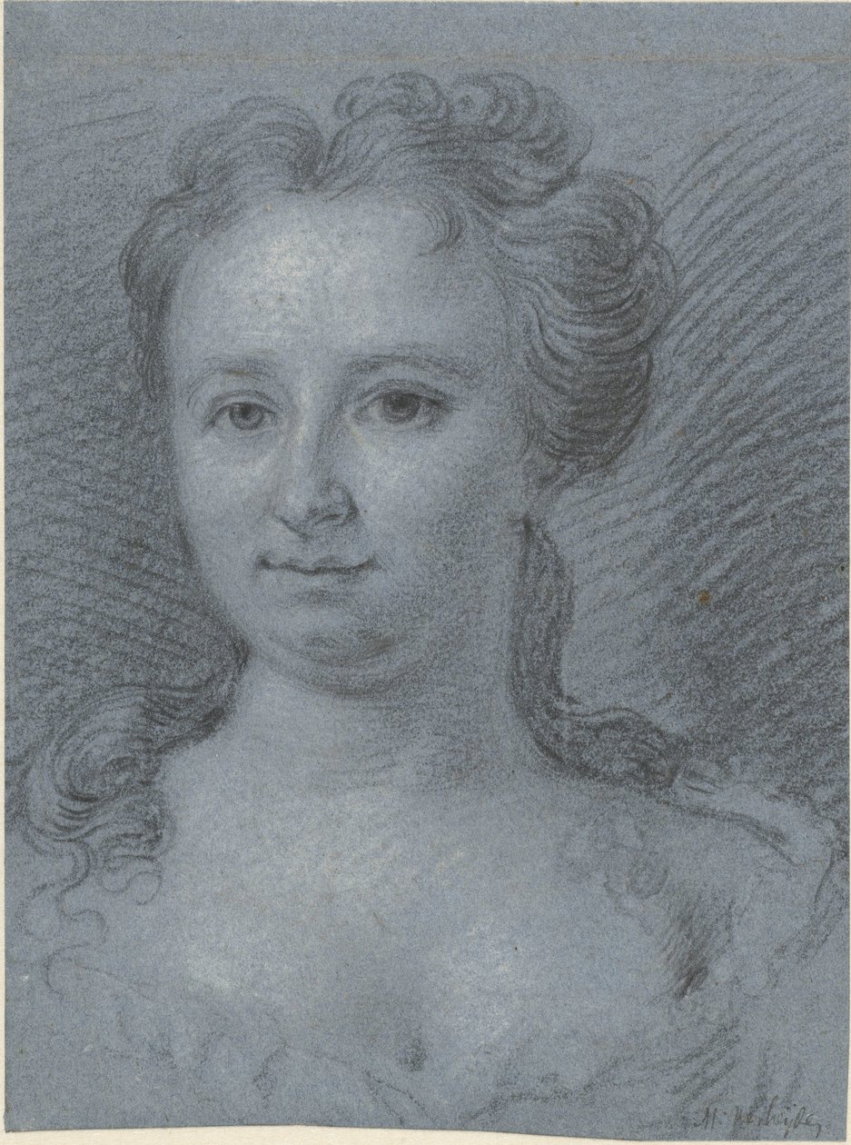 Retrato de una señorita Swiers nacido Moleneyser de Mattheus Verheyden