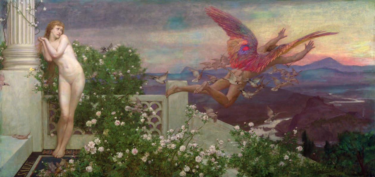 Psique pierde de vista al amor de Matthew Ridley Corbet
