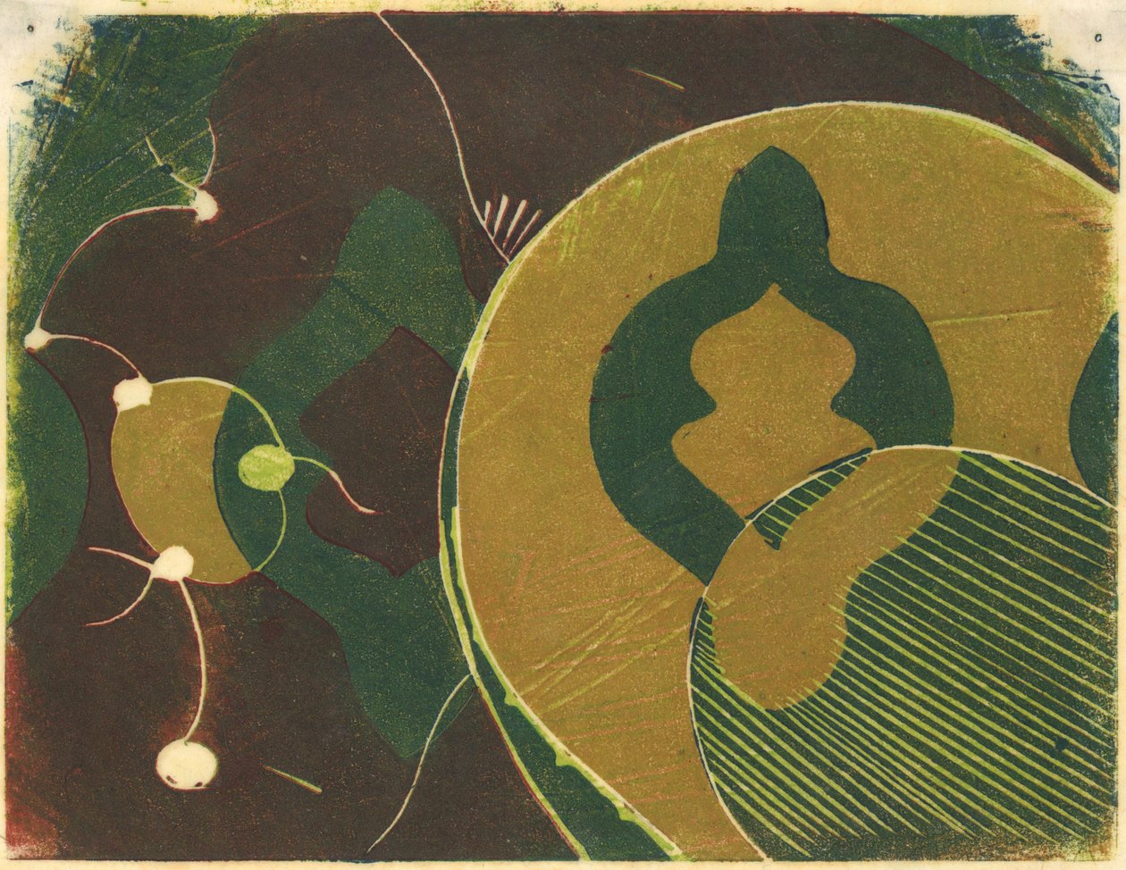 Rideau, 2013 (linograbado) de Matthew Hilton