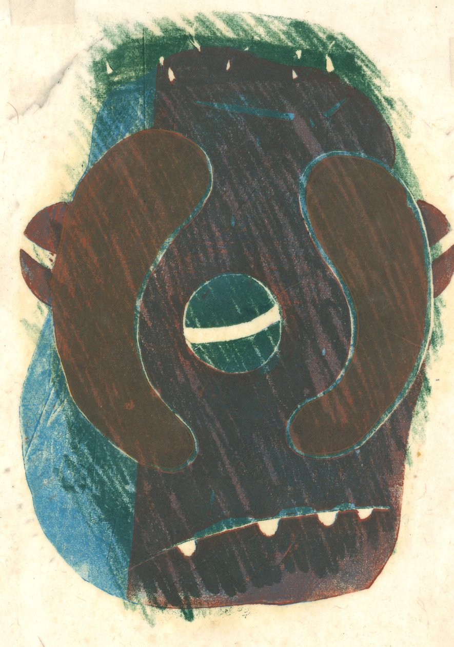 Caléndulas, 2013 (linograbado) de Matthew Hilton