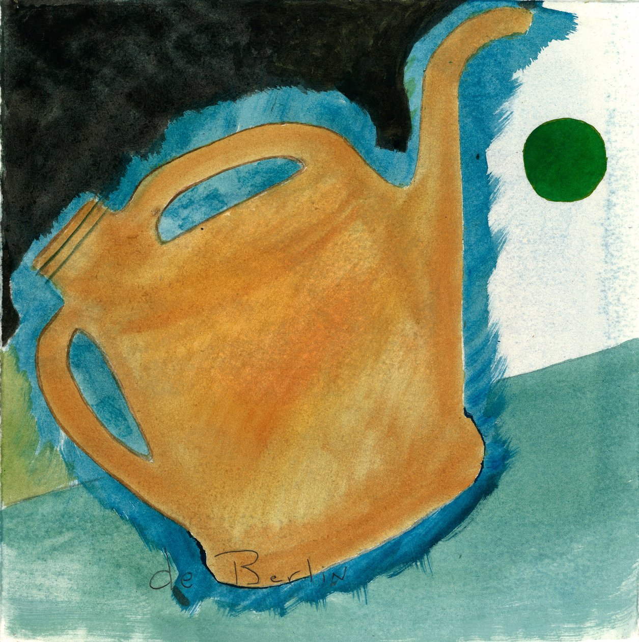 Souvenir 2, 2021 (acuarela) de Matthew Hilton
