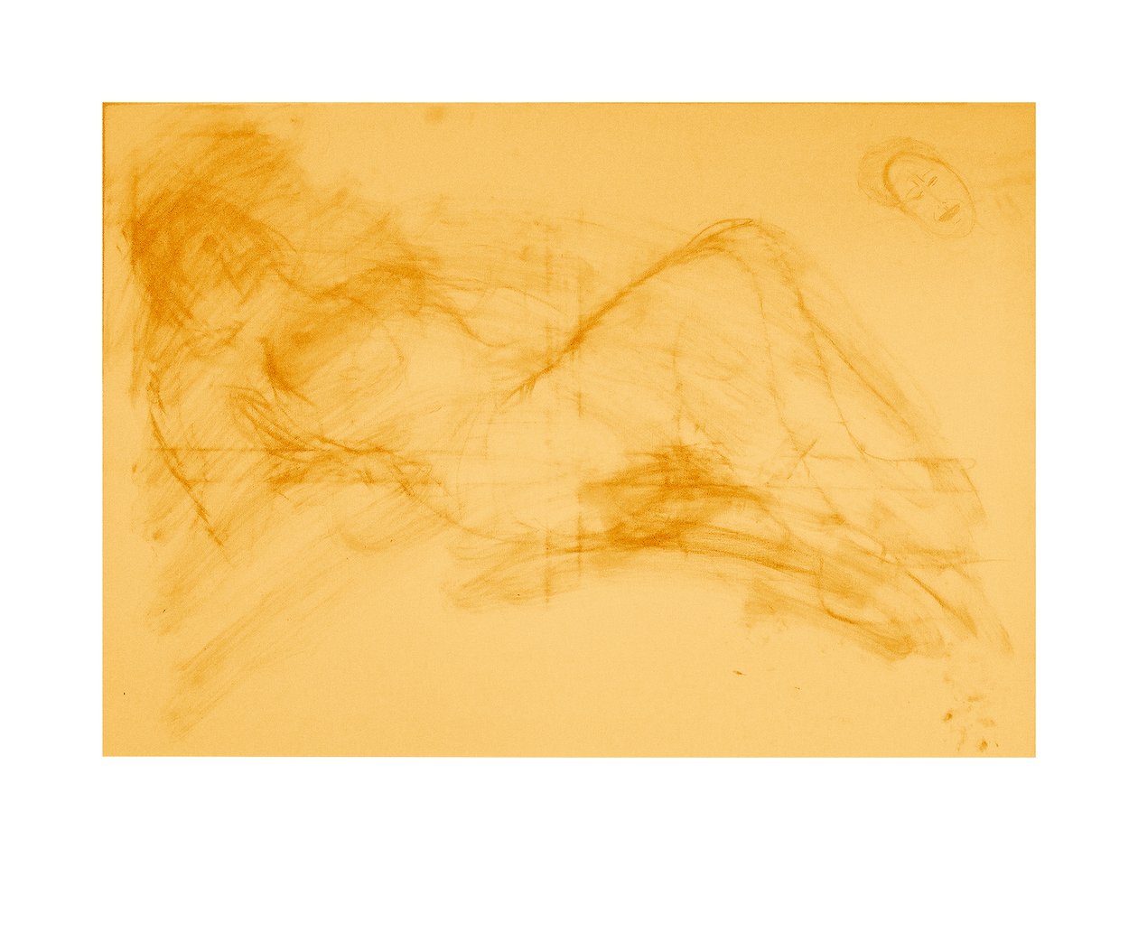 she do what, 2008 (lápiz/guache) de Matthew Hilton