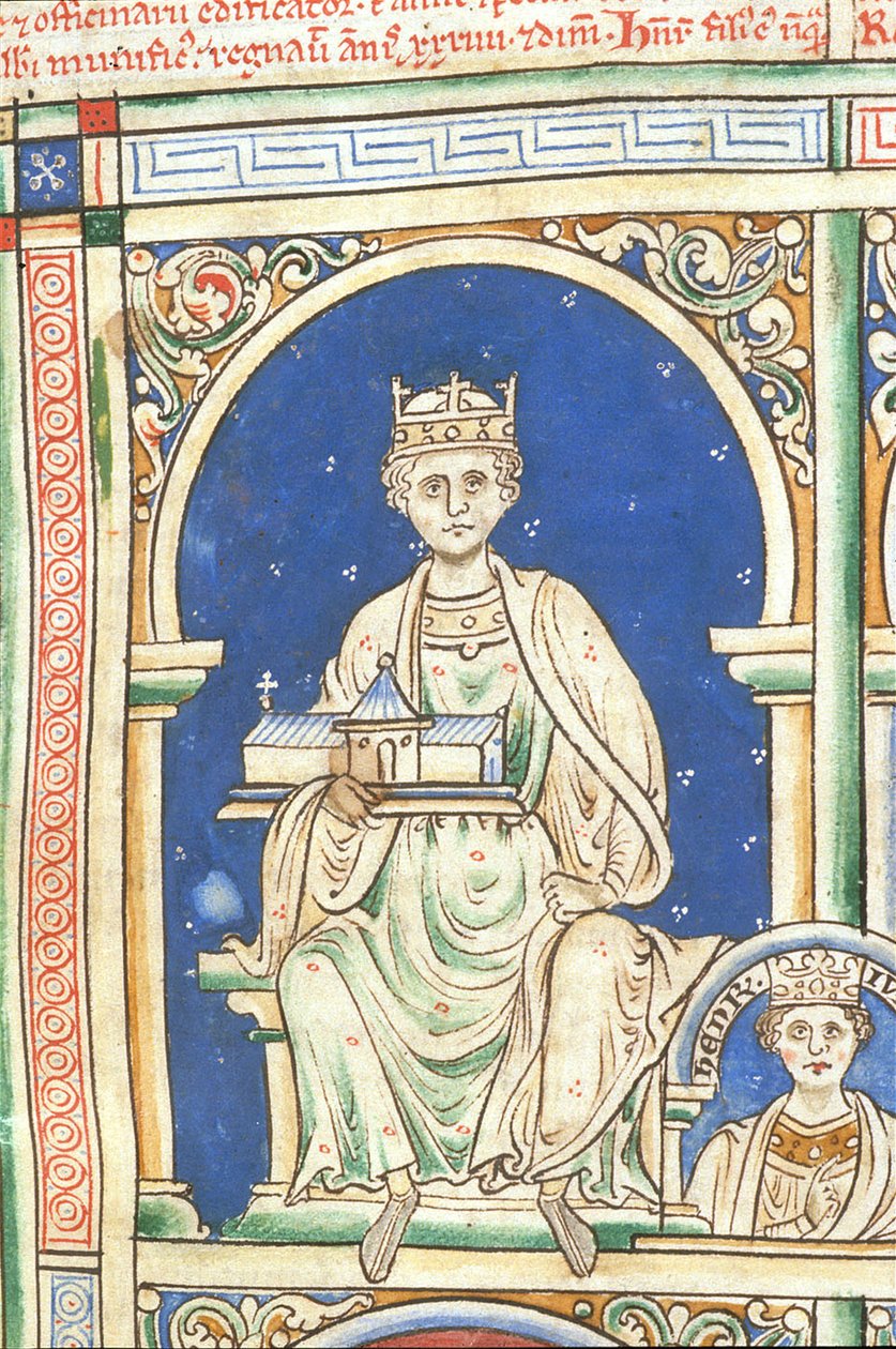 Enrique II de Inglaterra de la Historia Anglorum, Chronica majora de Matthew Paris