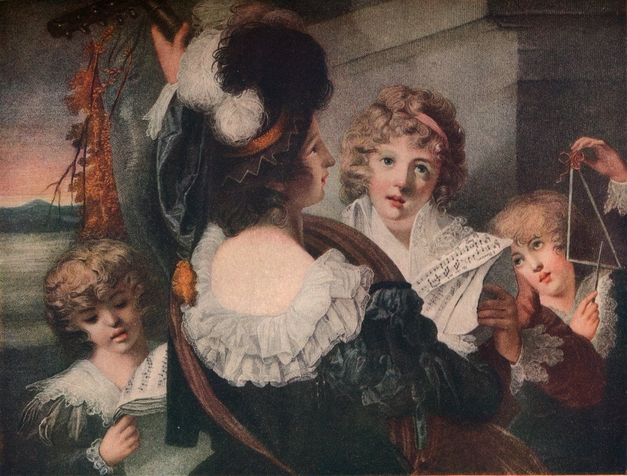 Los encantadores, 1796, 1911 de Matthew William Peters
