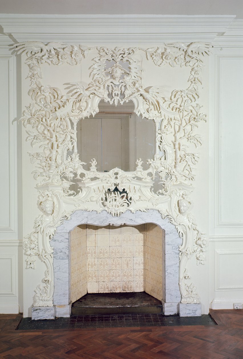 Chimenea, 1752 de Matthias Lock