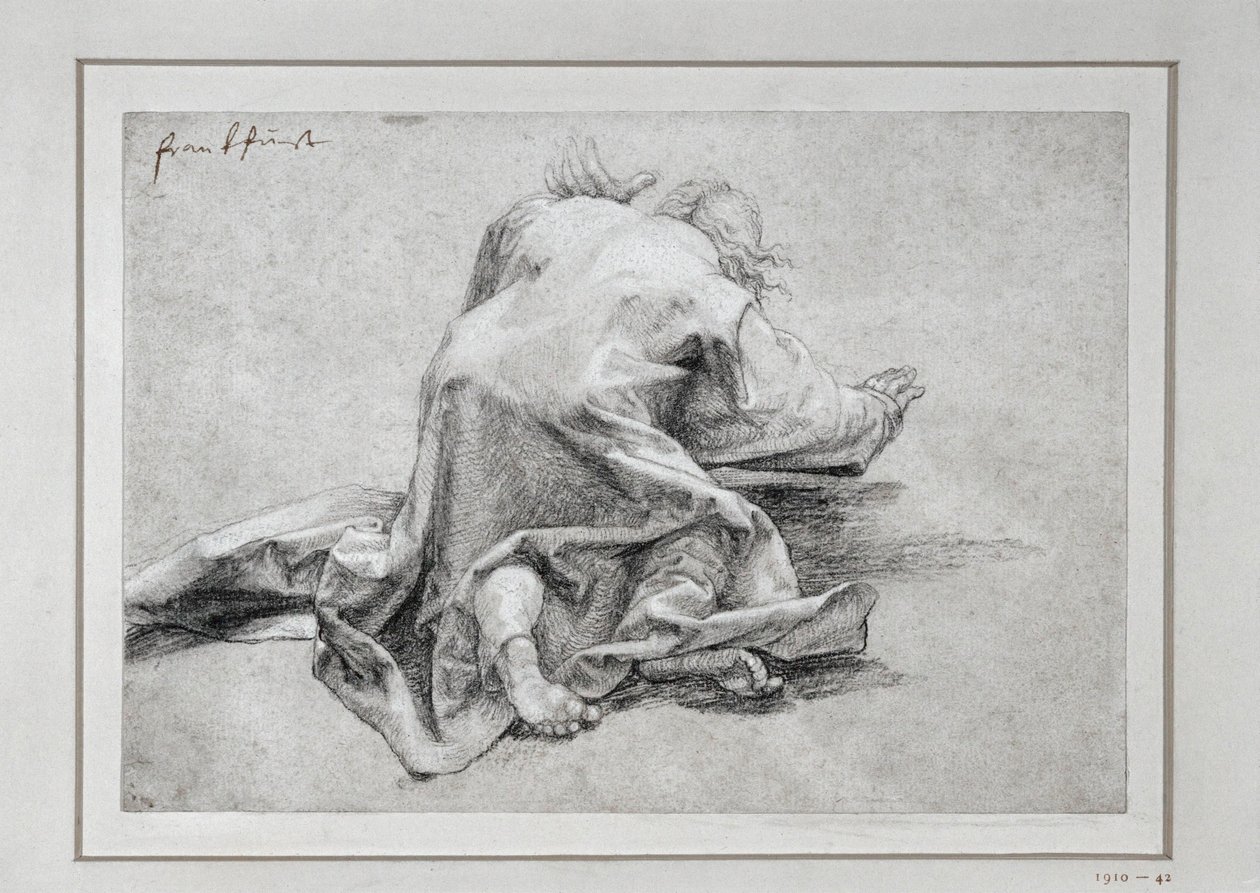 San Pedro, Apóstol de la Transfiguración, vista posterior de Matthias Gruenewald