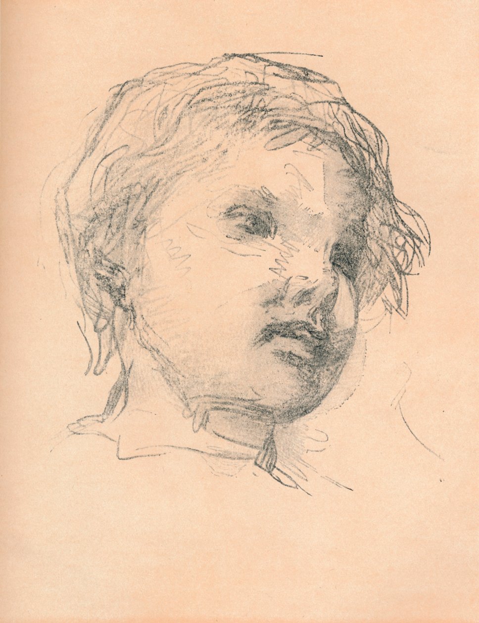 Boceto de un niño, c. 1920 de Matthias Marris