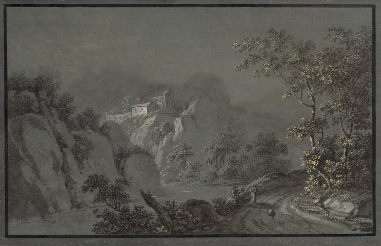 Paisaje italiano de Matthias Rudolf Toma