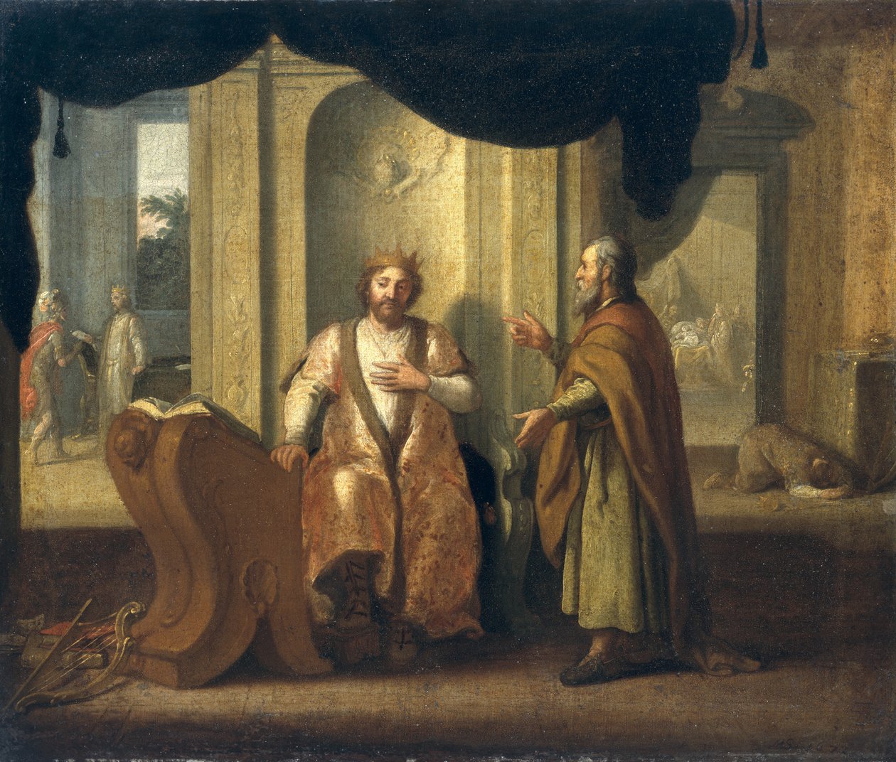 David y Natán de Matthias Scheits