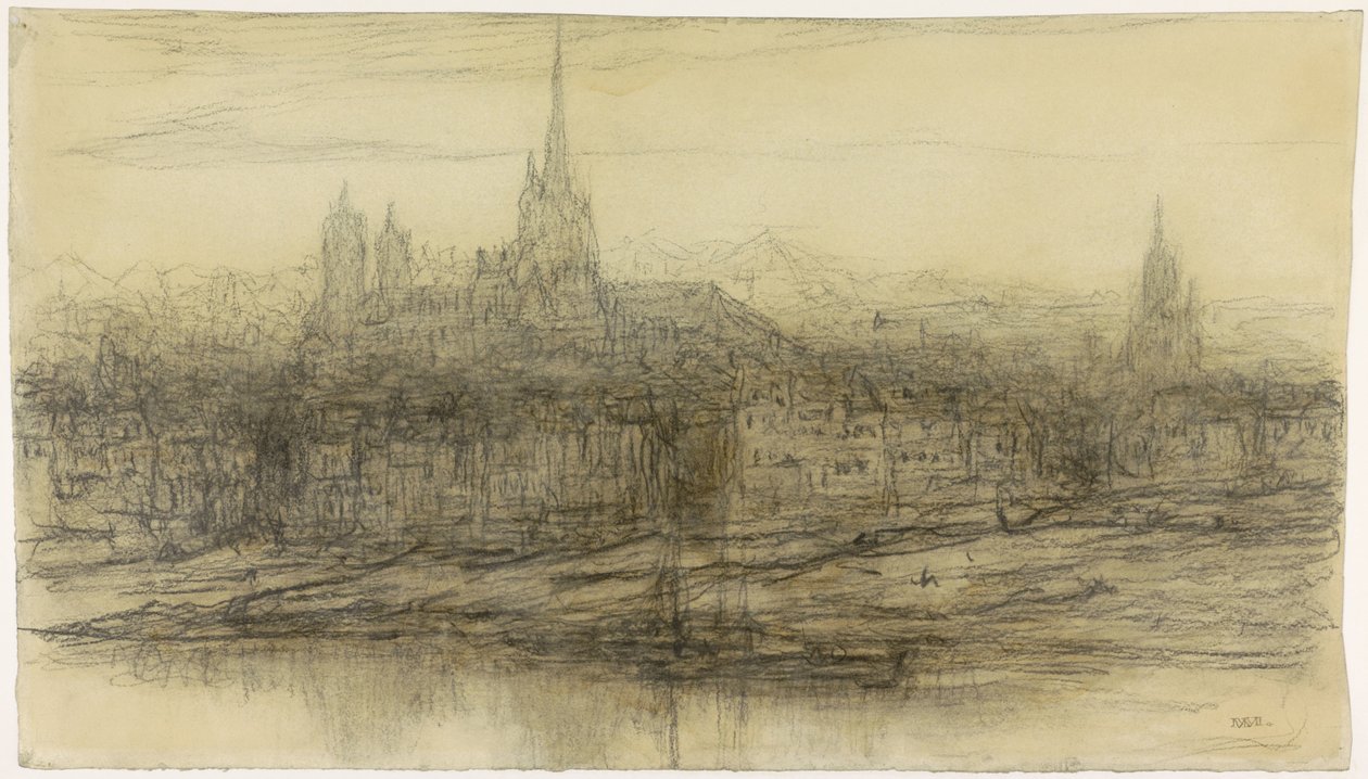 Vista de Rouen de Matthijs Maris
