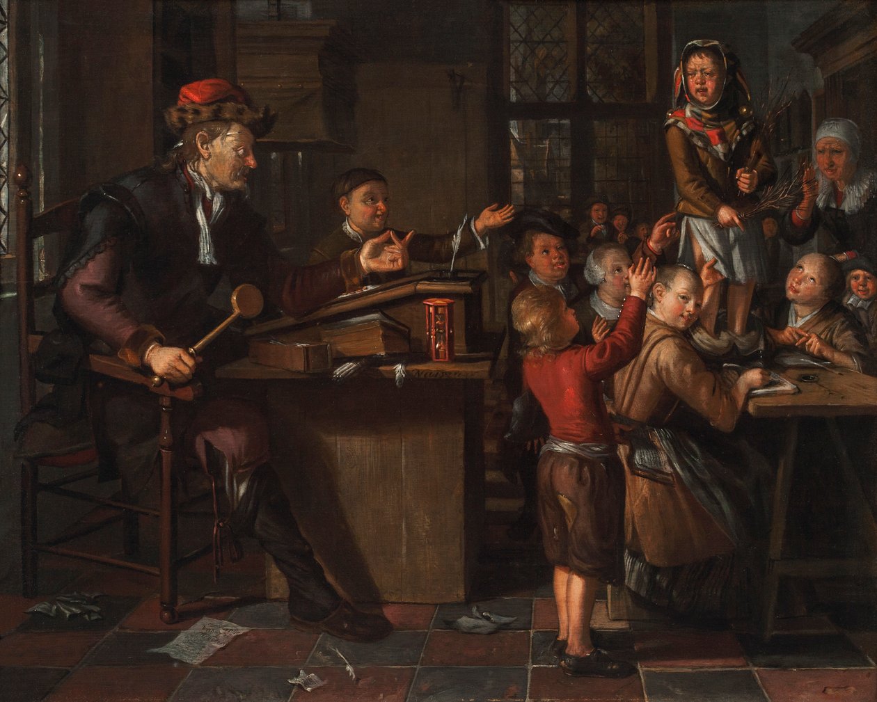 El aula indisciplinada de Matthys Naiveu
