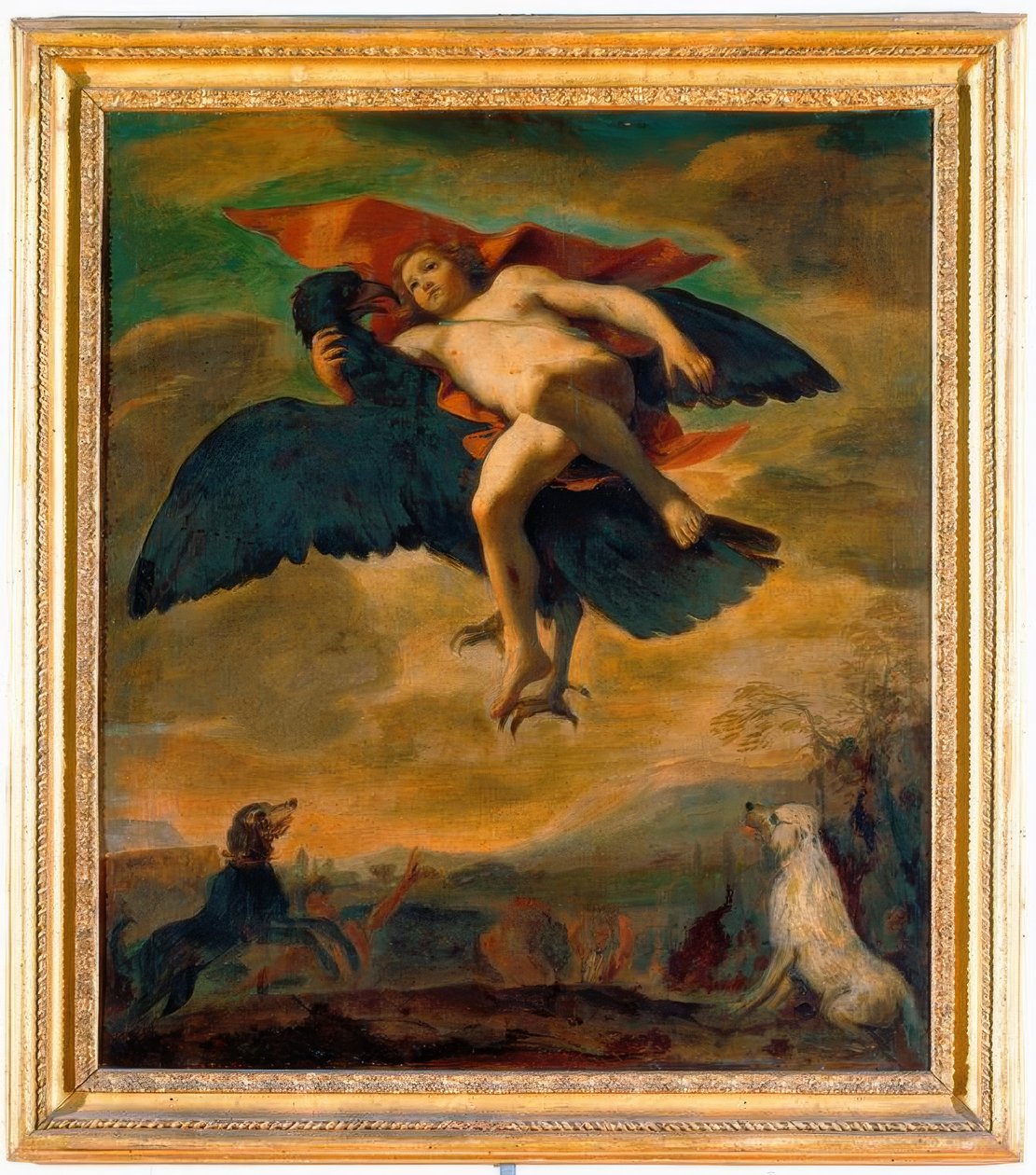 El rapto de Ganímedes de Mattia Preti