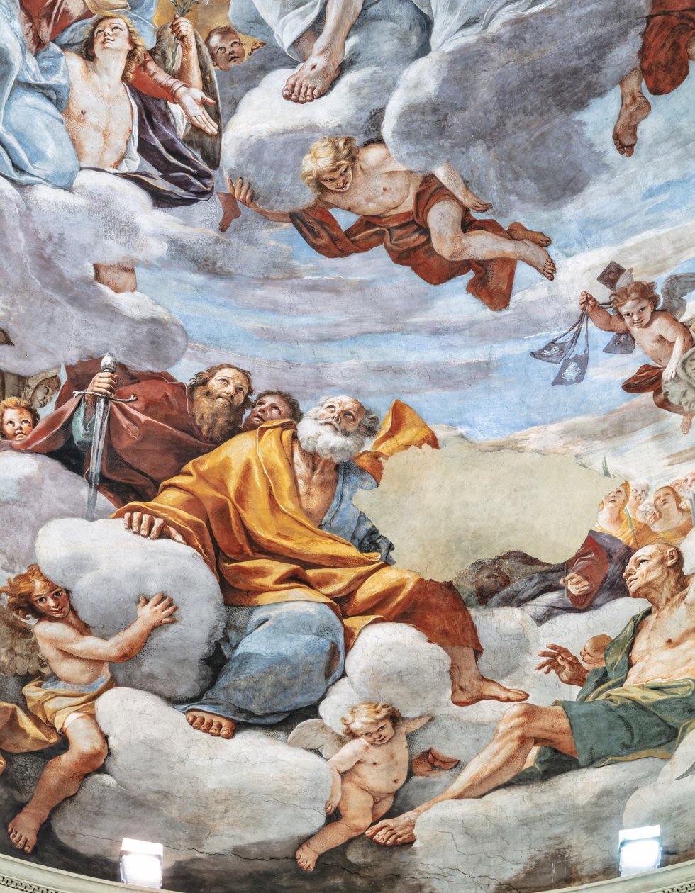 Paraíso, detalle de Mattia (1613 99) Preti