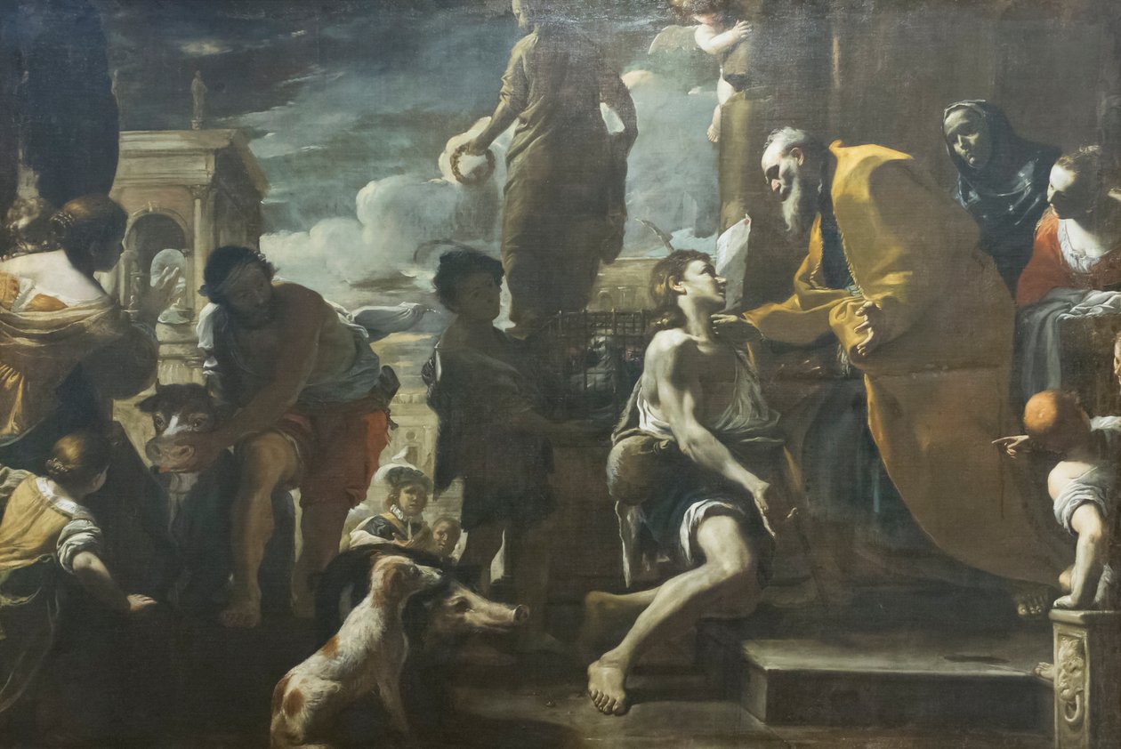 El regreso del hijo pródigo de Mattia (1613 99) Preti
