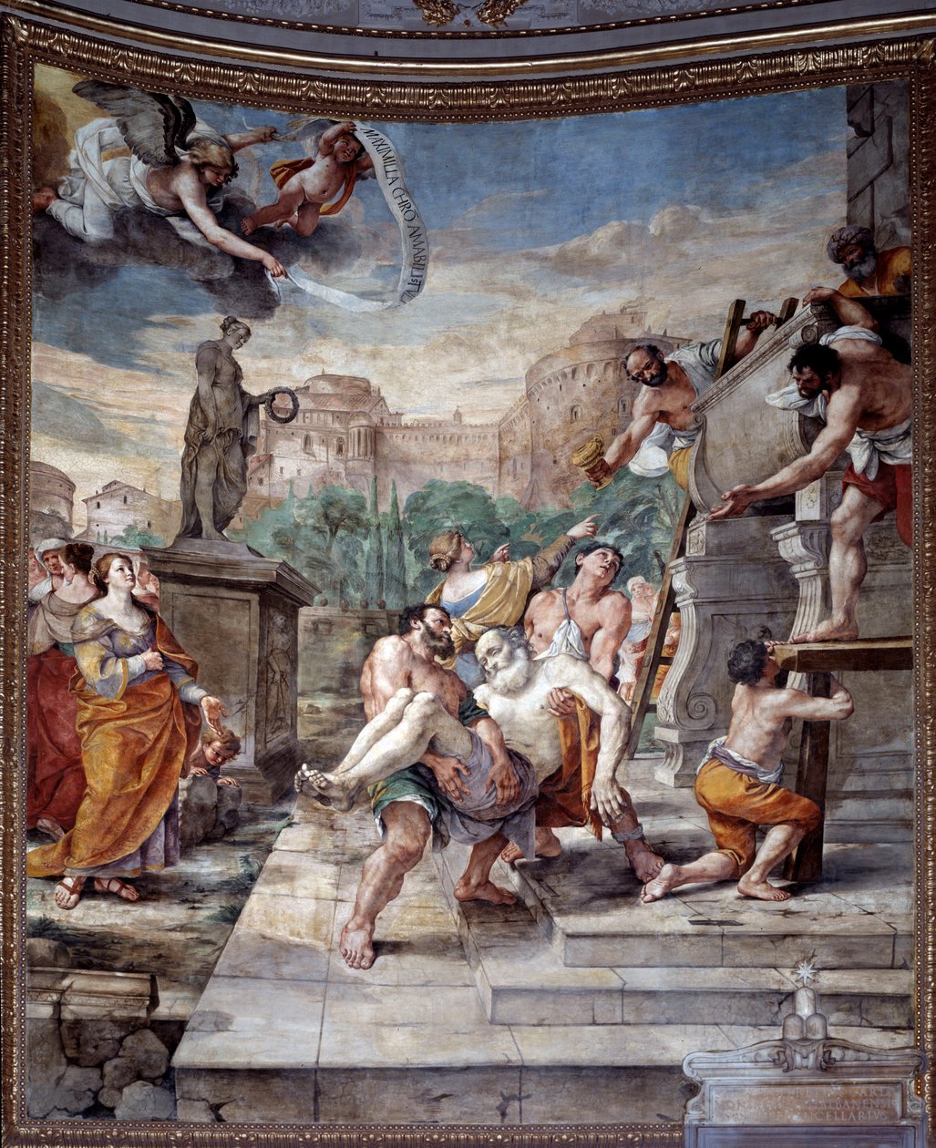 Entierro de San Andrés de Mattia Preti