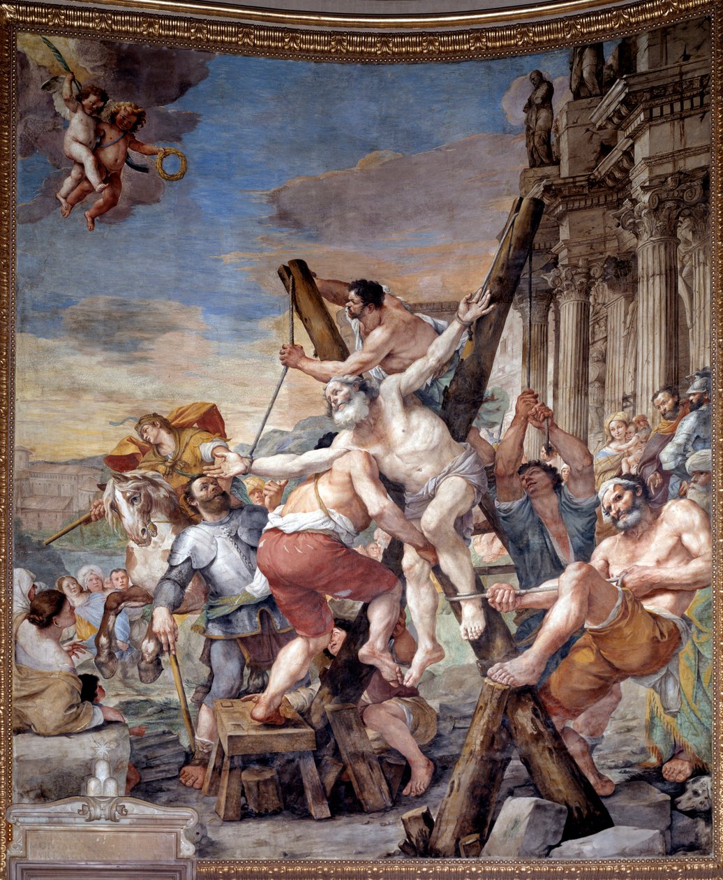 Martirio de San Andrés de Mattia Preti